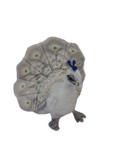 Obrázek z Páv bílý plyš 20cm (120) 